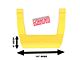 Carr LD Side Steps; Safety Yellow; Pair (05-24 Tacoma, Excluding PreRunner)