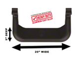 Carr Super Hoop Side Steps; Black; Pair (07-21 Tundra)