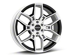 Carroll Shelby Wheels CS45 Chrome Powder with Black Inserts 6-Lug Wheel; 22x9.5; 12mm Offset (22-24 Bronco Raptor)