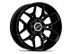 Carroll Shelby Wheels CS45 Gloss Black 6-Lug Wheel; 22x9.5; 12mm Offset (22-24 Bronco Raptor)