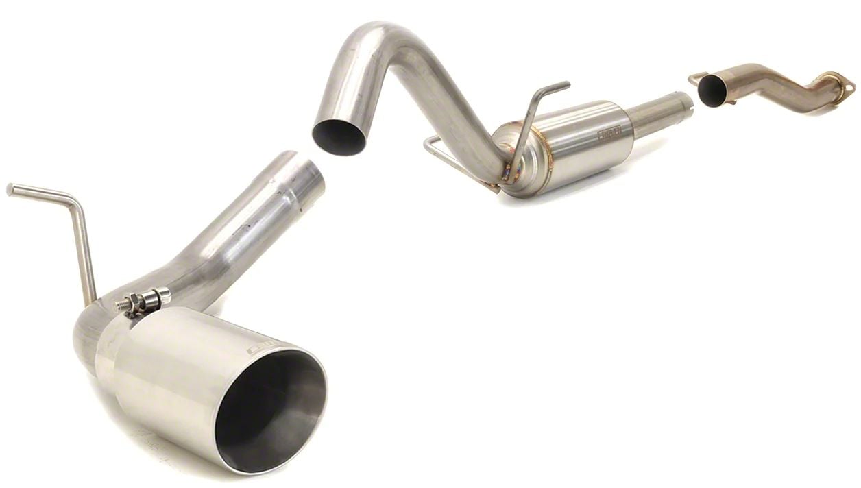 Carven Exhaust Tacoma Progressive Series Single Exhaust System with ...