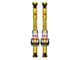 CAT 1.50-Inch x 16-Foot Ratchet Tie Down Straps; 1,500 lb.