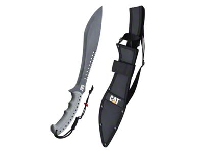 CAT 19-Inch Machete with Shoulder Strap Sheath (Universal; Some Adaptation May Be Required)