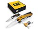 CAT 9-in-1 Multi-Tool, Knife, and Multi-Tool Key Chain Gift Box Set (Universal; Some Adaptation May Be Required)