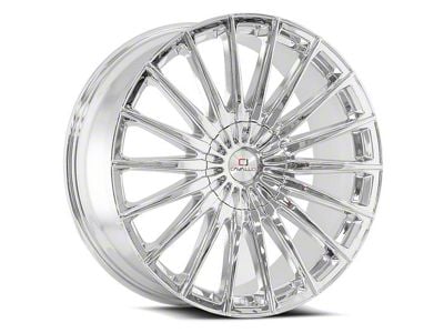 Cavallo CLV-34 Nano Chrome 6-Lug Wheel; 22x9.5; 25mm Offset (03-09 4Runner)