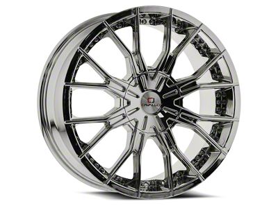 Cavallo CLV-36 Nano Chrome 6-Lug Wheel; 20x8.5; 20mm Offset (10-24 4Runner)