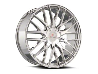 Cavallo CLV-45 Nano Chrome 6-Lug Wheel; 22x9.5; 25mm Offset (03-09 4Runner)