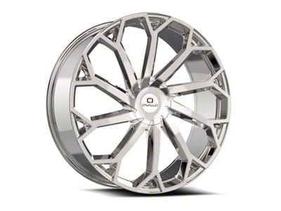 Cavallo CLV-51 Nano Chrome 6-Lug Wheel; 22x9.5; 25mm Offset (03-09 4Runner)