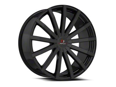 Cavallo CLV-52 Gloss Black 6-Lug Wheel; 22x9.5; 25mm Offset (10-24 4Runner)