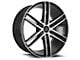 Cavallo CLV-20 Gloss Black and Machined 5-Lug Wheel; 20x8.5; 35mm Offset (21-24 Bronco Sport)