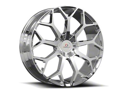 Cavallo CLV-22 Chrome 5-Lug Wheel; 20x8.5; 35mm Offset (21-24 Bronco Sport)