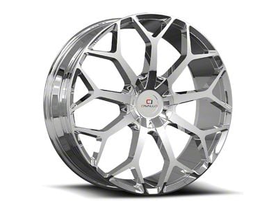 Cavallo CLV-22 Chrome 5-Lug Wheel; 22x8.5; 38mm Offset (21-24 Bronco Sport)