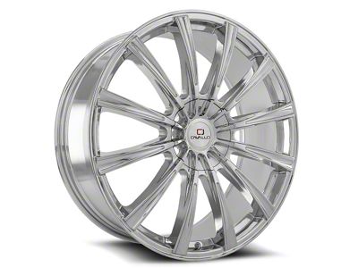 Cavallo CLV-23 Chrome 5-Lug Wheel; 18x8; 35mm Offset (21-24 Bronco Sport)