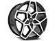 Cavallo CLV-25 Gloss Black and Machined 5-Lug Wheel; 20x8.5; 35mm Offset (21-24 Bronco Sport)