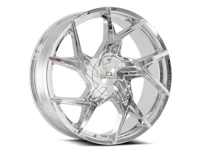 Cavallo CLV-26 Chrome 5-Lug Wheel; 20x8.5; 35mm Offset (21-24 Bronco Sport)