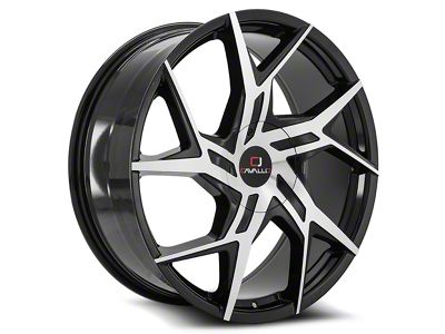 Cavallo CLV-26 Gloss Black and Machined 5-Lug Wheel; 20x8.5; 35mm Offset (21-24 Bronco Sport)