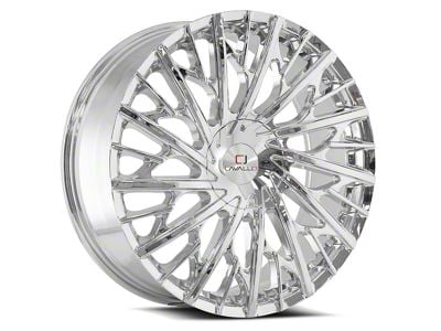 Cavallo CLV-30 Chrome 5-Lug Wheel; 22x8.5; 38mm Offset (21-24 Bronco Sport)