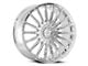 Cavallo CLV-34 Nano Chrome 5-Lug Wheel; 18x8; 35mm Offset (21-24 Bronco Sport)