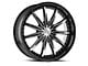 Cavallo CLV-35 Gloss Black and Machined 5-Lug Wheel; 20x8.5; 35mm Offset (21-24 Bronco Sport)