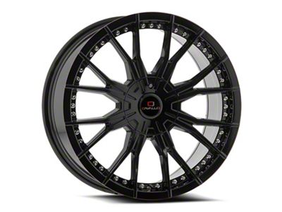 Cavallo CLV-36 Gloss Black 5-Lug Wheel; 18x8; 35mm Offset (21-24 Bronco Sport)