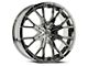 Cavallo CLV-36 Nano Chrome 5-Lug Wheel; 18x8; 35mm Offset (21-24 Bronco Sport)