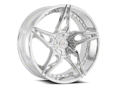 Cavallo CLV-38 Chrome 5-Lug Wheel; 20x8.5; 35mm Offset (21-24 Bronco Sport)