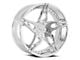 Cavallo CLV-38 Chrome 5-Lug Wheel; 22x8.5; 38mm Offset (21-24 Bronco Sport)