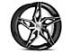 Cavallo CLV-38 Gloss Black and Machined 5-Lug Wheel; 20x8.5; 35mm Offset (21-24 Bronco Sport)