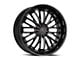 Cavallo CLV-42 Gloss Black 5-Lug Wheel; 18x8; 35mm Offset (21-24 Bronco Sport)