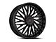 Cavallo CLV-43 Gloss Black 5-Lug Wheel; 20x8.5; 35mm Offset (21-24 Bronco Sport)