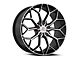 Cavallo CLV-44 Gloss Black and Machined 5-Lug Wheel; 20x8.5; 35mm Offset (21-24 Bronco Sport)