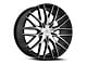 Cavallo CLV-45 Gloss Black and Machined 5-Lug Wheel; 18x8; 35mm Offset (21-24 Bronco Sport)