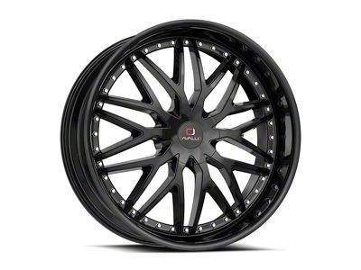 Cavallo CLV-46 Gloss Black 5-Lug Wheel; 18x8; 35mm Offset (21-24 Bronco Sport)