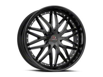 Cavallo CLV-46 Gloss Black 5-Lug Wheel; 20x8.5; 35mm Offset (21-24 Bronco Sport)