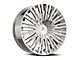 Cavallo CLV-48 Nano Chrome 5-Lug Wheel; 20x8.5; 35mm Offset (21-24 Bronco Sport)