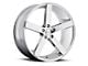 Cavallo CLV-5 Nano Chrome 5-Lug Wheel; 20x8.5; 35mm Offset (21-24 Bronco Sport)