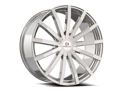 Cavallo CLV-52 Nano Chrome 5-Lug Wheel; 18x8; 35mm Offset (21-24 Bronco Sport)