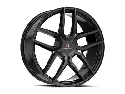 Cavallo CLV-55 Gloss Black 5-Lug Wheel; 18x8; 35mm Offset (21-24 Bronco Sport)