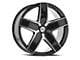 Cavallo CLV-C-31 Gloss Black and Machined 5-Lug Wheel; 20x8.5; 35mm Offset (21-24 Bronco Sport)