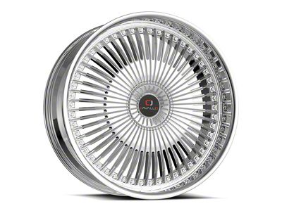 Cavallo CLV-41 Nano Chrome Wheel; 20x8.5; 35mm Offset (14-23 Jeep Cherokee KL)