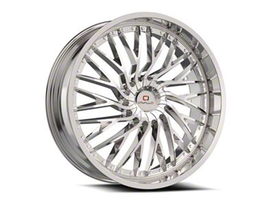 Cavallo CLV-43 Nano Chrome Wheel; 18x8; 35mm Offset (84-01 Jeep Cherokee XJ)