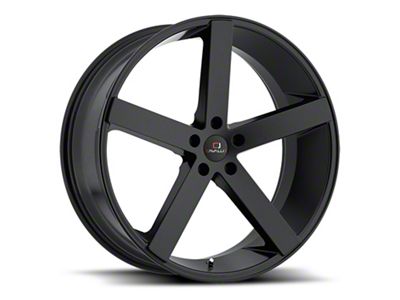 Cavallo CLV-5 Gloss Black Wheel; 22x9; 35mm Offset (84-01 Jeep Cherokee XJ)