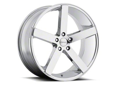 Cavallo CLV-5 Nano Chrome Wheel; 18x8; 35mm Offset (84-01 Jeep Cherokee XJ)