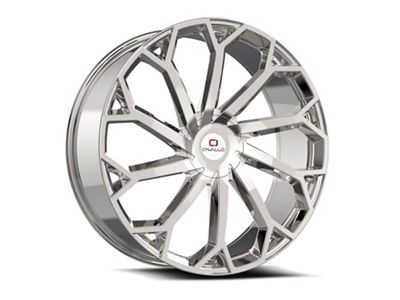 Cavallo CLV-51 Nano Chrome Wheel; 18x8; 35mm Offset (84-01 Jeep Cherokee XJ)