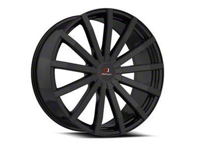 Cavallo CLV-52 Gloss Black Wheel; 18x8; 35mm Offset (84-01 Jeep Cherokee XJ)