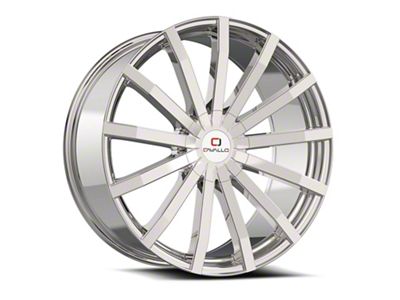 Cavallo CLV-52 Nano Chrome Wheel; 18x8; 35mm Offset (84-01 Jeep Cherokee XJ)