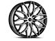 Cavallo CLV-37 Gloss Black and Machined Wheel; 26x9.5; 18mm Offset (20-24 Jeep Gladiator JT)