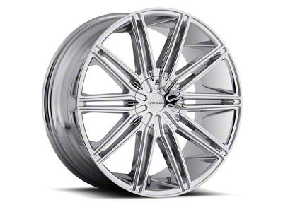 Cavallo CLV-10 Chrome Wheel; 26x9.5; 15mm Offset (05-10 Jeep Grand Cherokee WK)