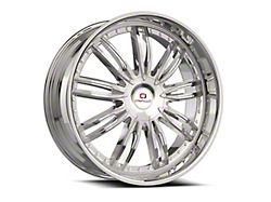 Cavallo CLV-54 Nano Chrome Wheel; 18x8; 35mm Offset (93-98 Jeep Grand Cherokee ZJ)