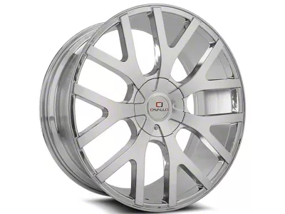 Cavallo CLV-15 Chrome Wheel; 20x8.5; 35mm Offset (15-23 Jeep Renegade BU)